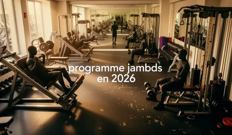 programme jambes en 2026 silhouettes sur machines