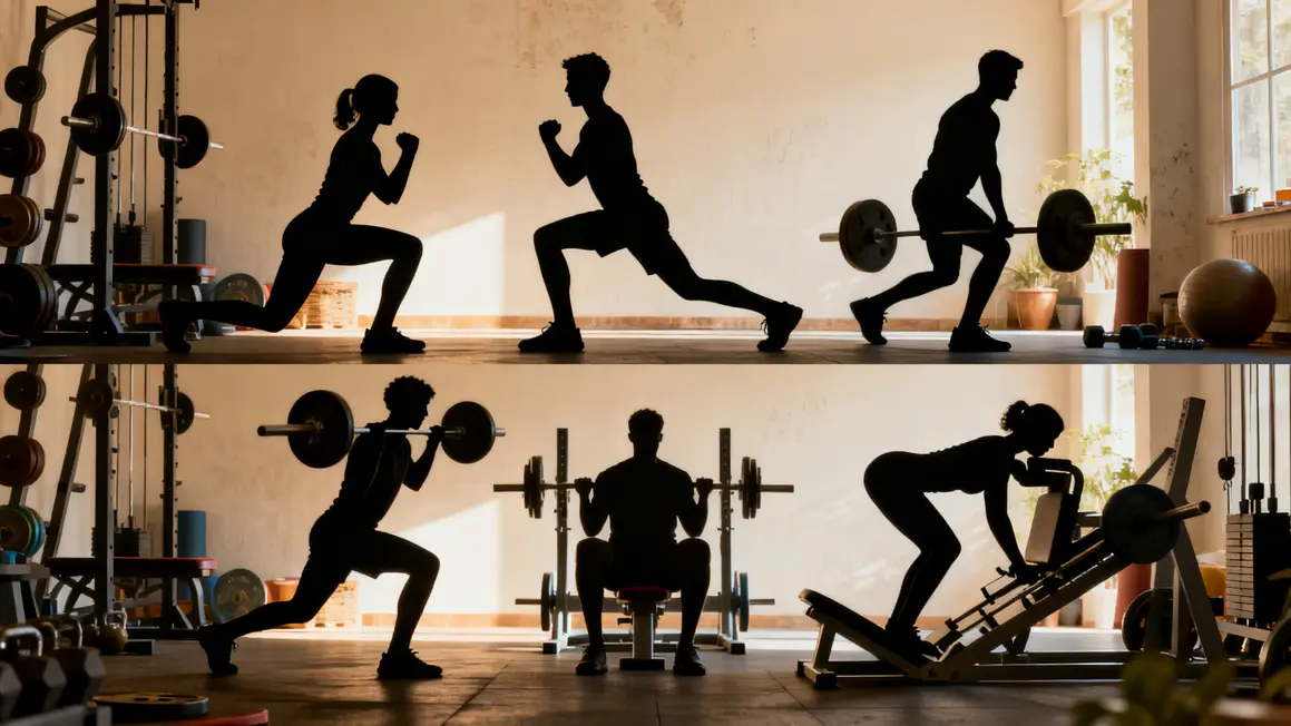 programme jambes exercices incontournables musculation squat fentes