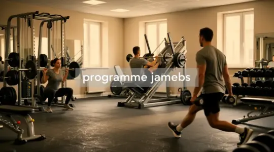 programme jambes gym silhouettes squats presses fentes