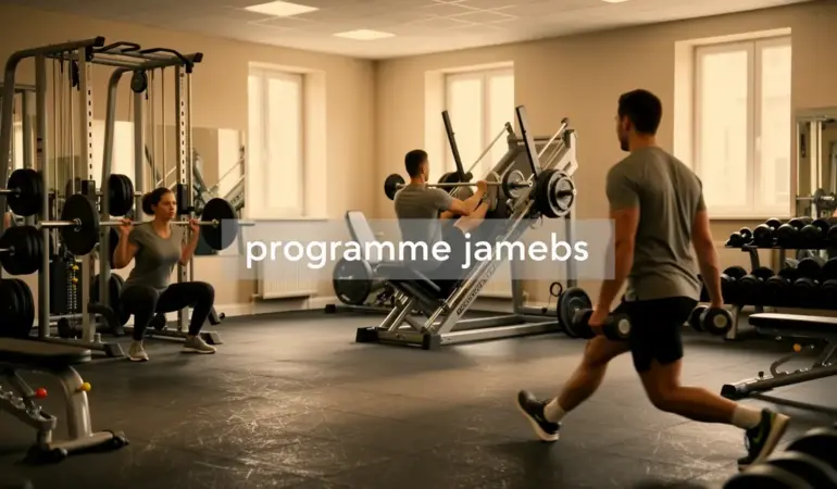 programme jambes gym silhouettes squats presses fentes