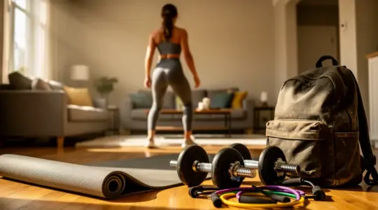 espace entrainement jambes maison budget bas