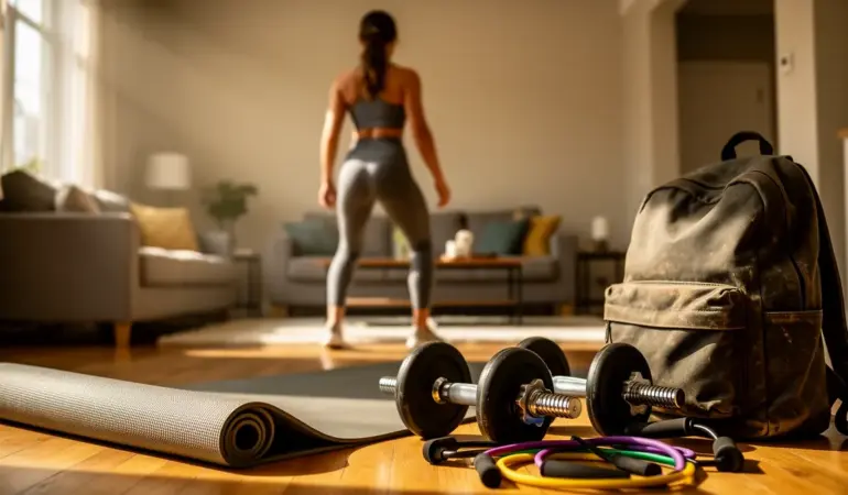 espace entrainement jambes maison budget bas