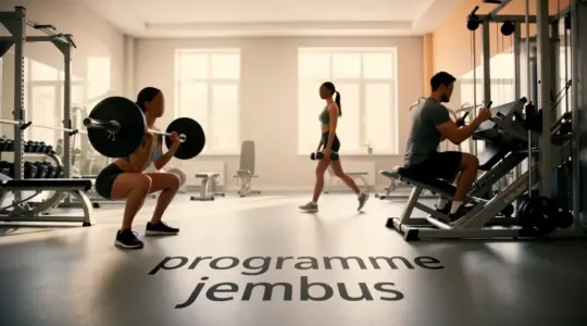 programme jambes salle sport squats presse fentes