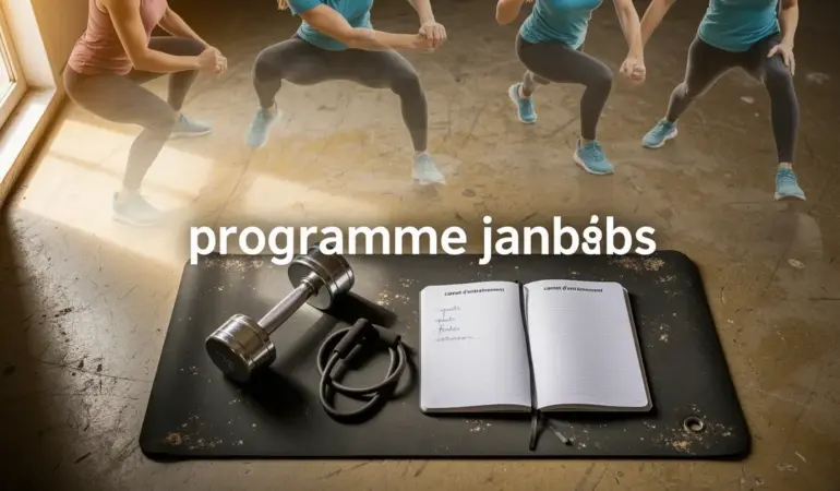 programme jambes petit budget haltere bande tapis