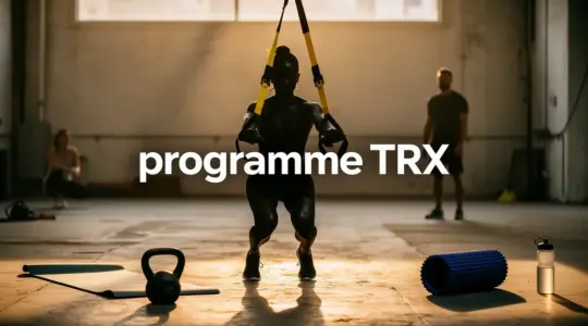 programme trx avec sangles de suspension en interieur ou exterieur