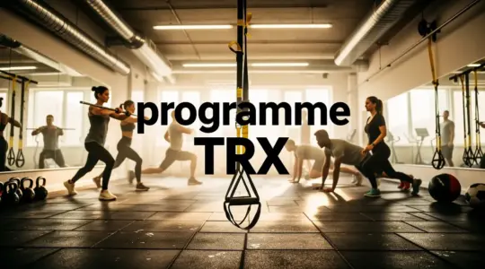 Kit TRX suspendu salle moderne