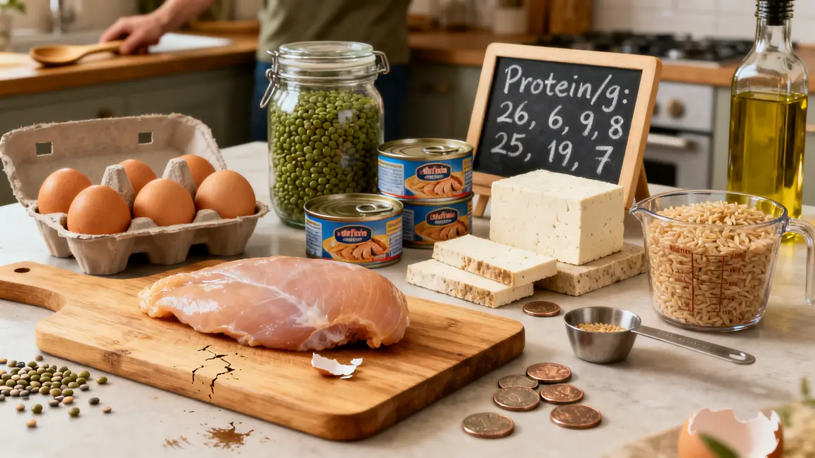 aliments bruts proteines seche economique prix gramme