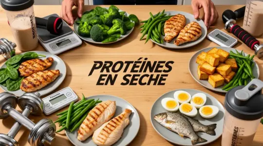 table proteines en seche alimentation musculation