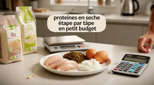 cuisine moderne aliments proteines seche petit budget