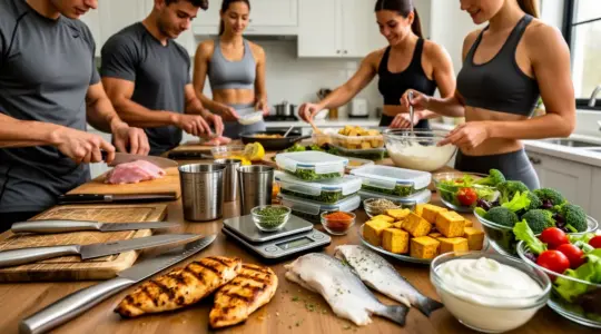 plan alimentaire sportif riche en proteines pour la seche