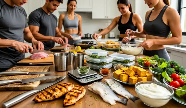 plan alimentaire sportif riche en proteines pour la seche