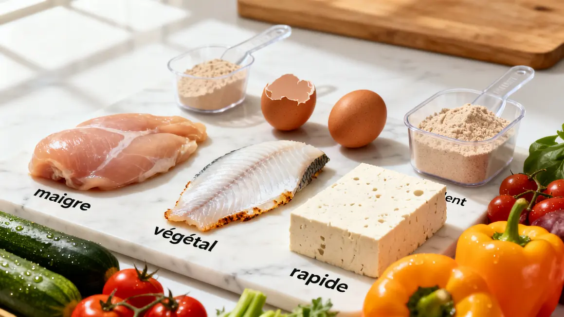 sources de proteines pour seche musculation