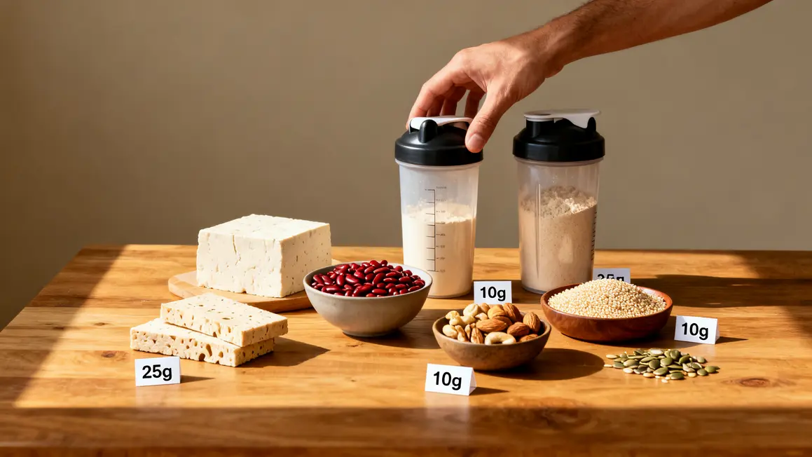 proteines vegetales tofu tempeh quinoa legumes graines