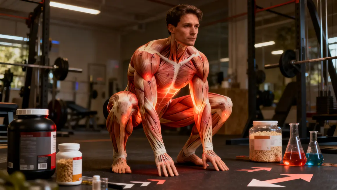 recuperation musculaire mecanismes squat micro-dechirures proteines glucides
