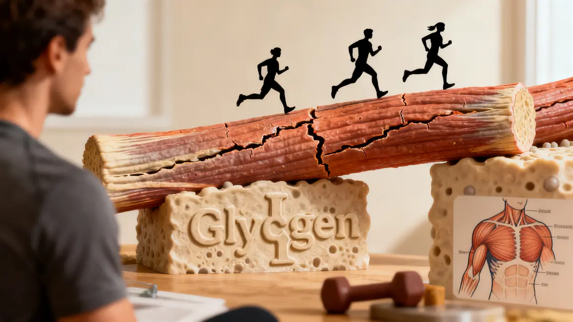 fibres muscles glycogene recuperation musculaire petit budget