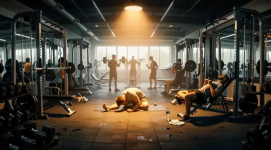 panorama salle de sport récupération musculaire