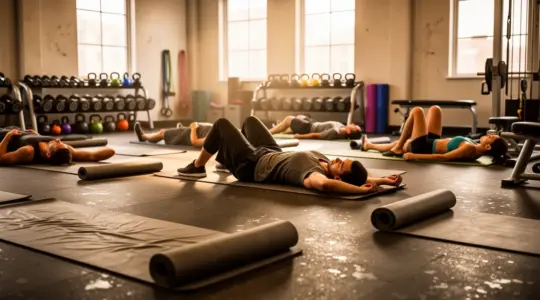 recuperation musculaire etirement salle de sport