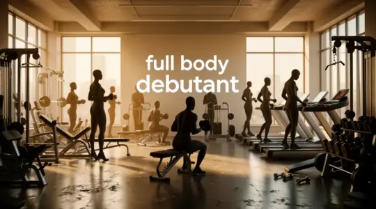 salle de sport moderne full body debutant