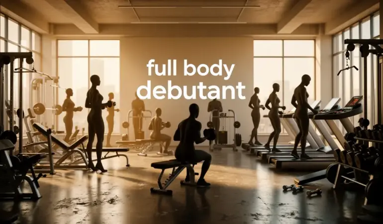 salle de sport moderne full body debutant