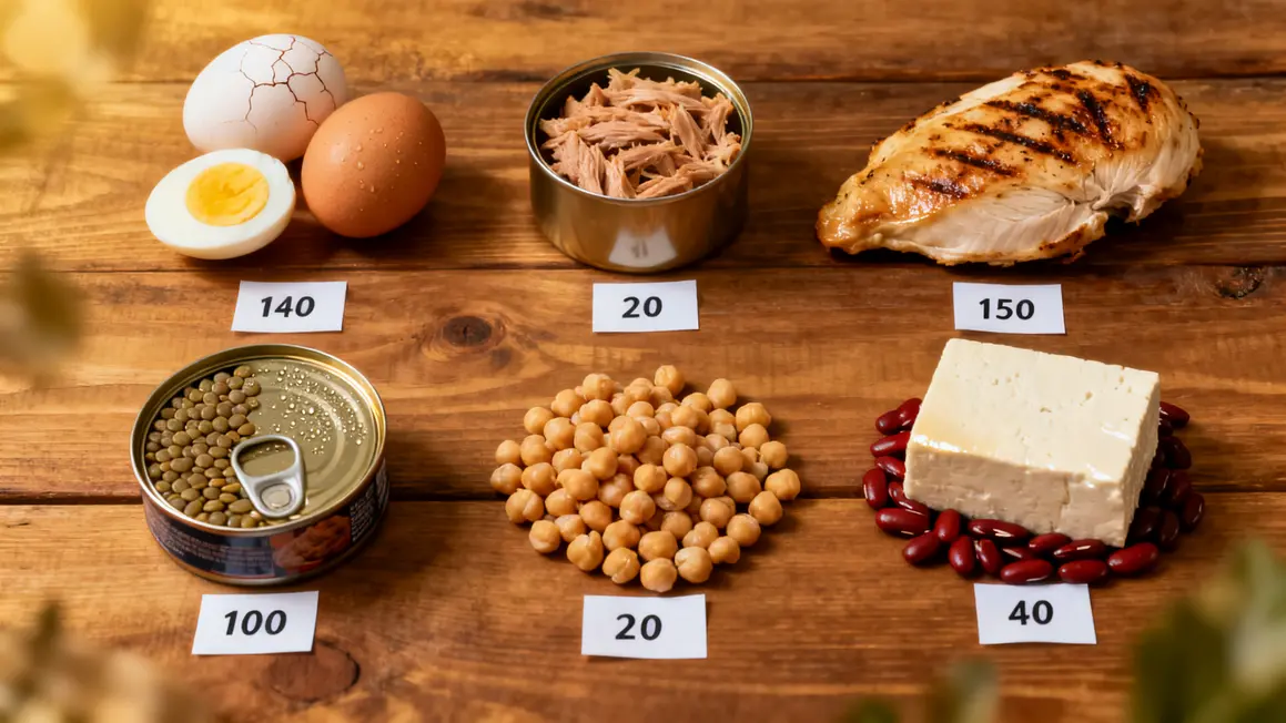 table aliments protéines dose sèche petit prix