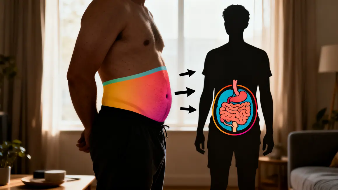 Types graisse abdominale sous cutanee viscerale perte de ventre